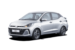 Hyundai Aura Color Typhoon Silver